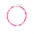 HOT PINK ICONIC NECKLACE - COLLARES - Malandra Jewelry - TC975