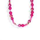 HOT PINK ICONIC NECKLACE - COLLARES - Malandra Jewelry - TC975