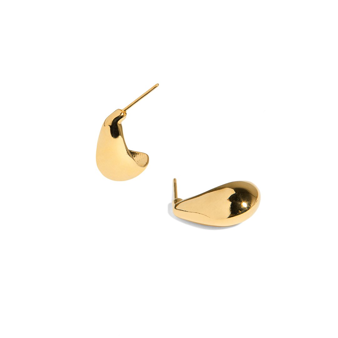 ICONIC DROP SMALL EARRINGS - ARETES - Malandra Jewelry - VCA198 - 4002