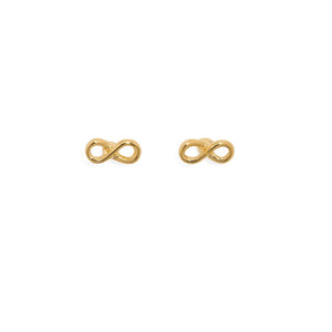 INFINITE LOVE STUD EARRINGS - ARETES - Malandra Jewelry - VCA23