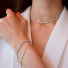 INFINITY SPARK SILVER BRACELET - BRAZALETES - Malandra Jewelry - EP6586