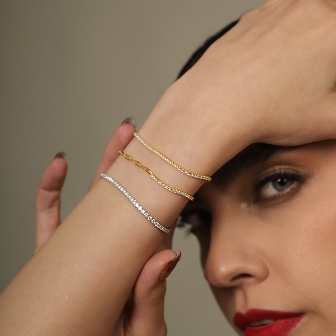 INFINITY SPARK SILVER BRACELET - PULSERAS - Malandra Jewelry - EP6586