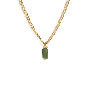 JADE AURA NECKLACE - COLLARES - Malandra Jewelry - TC1179