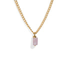 KUNZITE AURA NECKLACE - COLLARES - Malandra Jewelry - TC1184