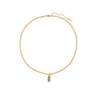LABRADORITE AURA NECKLACE - COLLARES - Malandra Jewelry - TC1182