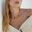 LETTER NAME NECKLACE - COLLARES PERSONALIZADOS - Malandra Jewelry - TC220.1