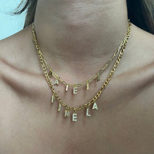 LINK SPARK CUSTOM NECKLACE - COLLARES PERSONALIZADOS - Malandra Jewelry - TC1396.1