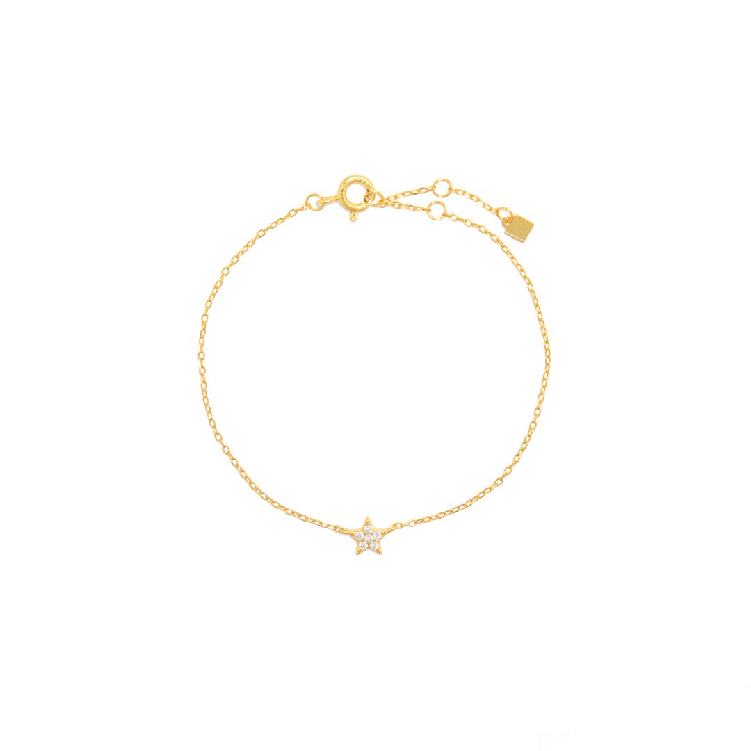 LITTLE STAR BRACELET - PULSERAS - Malandra Jewelry - EAWP22-AAE029-3