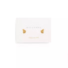 MID BUTTERFLY STUDS - ARETES - Malandra Jewelry - VCA184