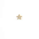 MILANO STAR GOLDEN PIERCING - ARETES - Malandra Jewelry - EAWA27-AAE029-3