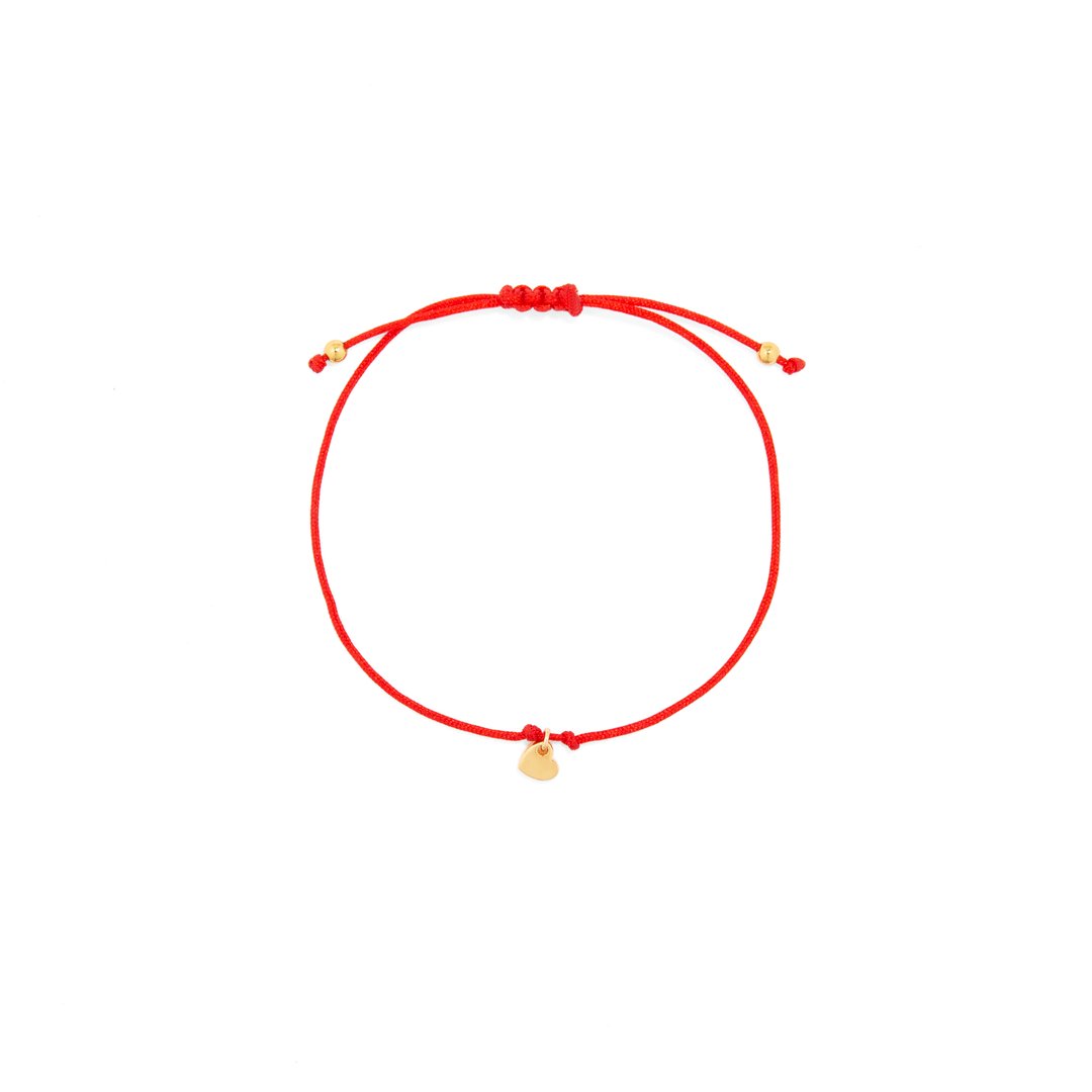 MINI HEART RED BRACELET - PULSERAS - Malandra Jewelry - TP1441