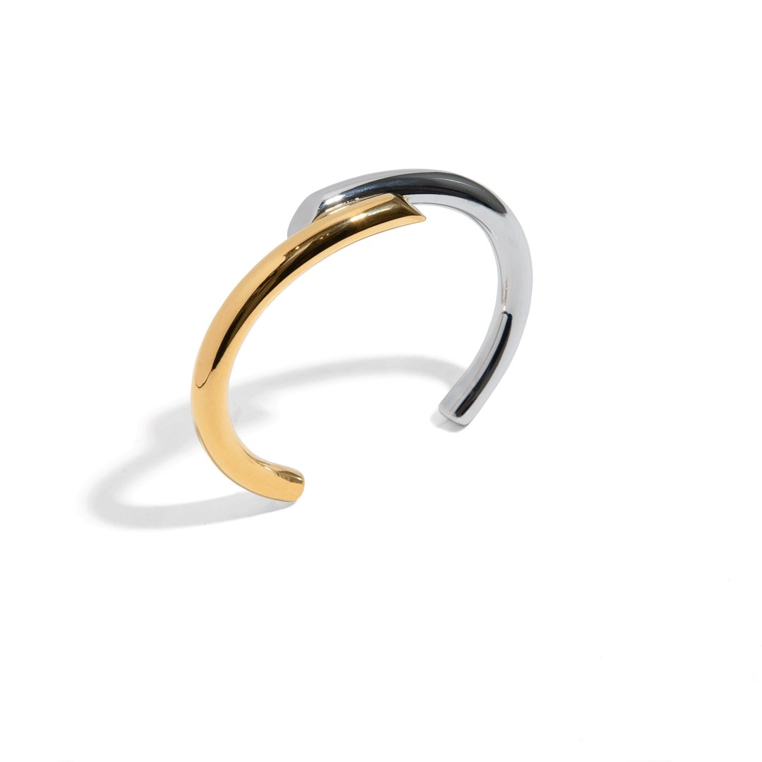 MIX & MATCH BOLD CUFF - BRAZALETES - Malandra Jewelry - EVFP5