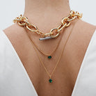 MUSE LINK NECKLACE - COLLARES - Malandra Jewelry - ICC404