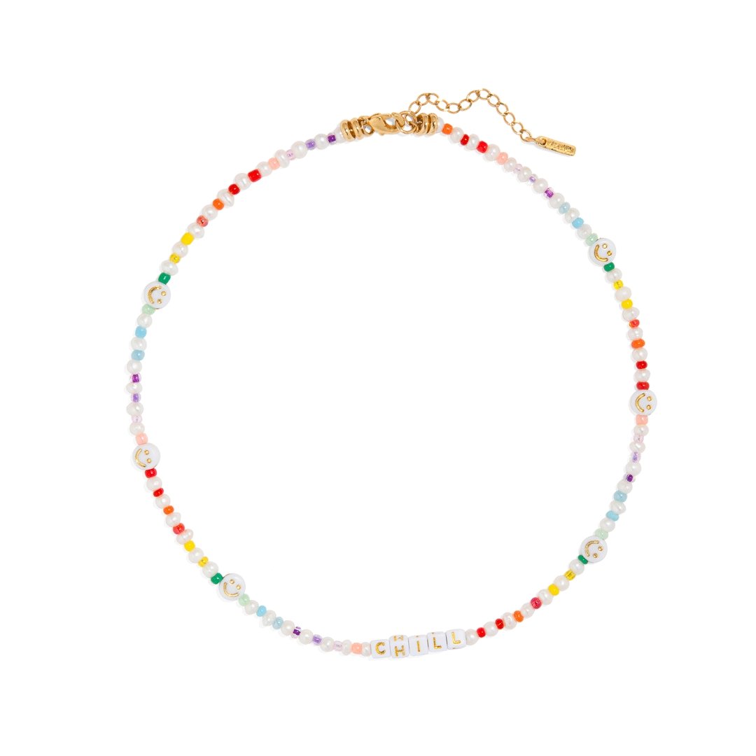 PEALR VIBZ CHILL NECKLACE - COLLARES - Malandra Jewelry - TC1232