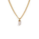 PINK QUARTZ AURA NECKLACE - COLLARES - Malandra Jewelry - TC1180