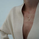 PROMISE GOLDEN NECKLACE - COLLARES - Malandra Jewelry - XBC36