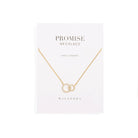 PROMISE GOLDEN NECKLACE - COLLARES - Malandra Jewelry - XBC36