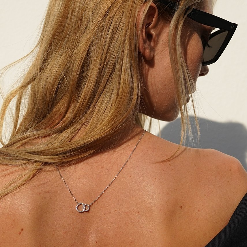 PROMISE SILVER NECKLACE - COLLARES - Malandra Jewelry - XBC78