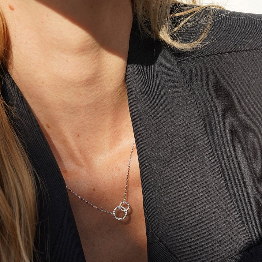 PROMISE SILVER NECKLACE - COLLARES - Malandra Jewelry - XBC78