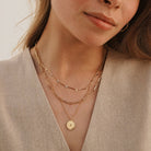 ROTHSCHILD TRIPLE LAYERED NECKLACE - COLLARES - Malandra Jewelry - XMC35