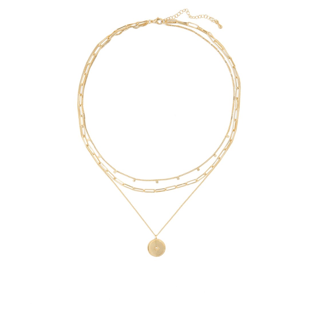 ROTHSCHILD TRIPLE LAYERED NECKLACE - COLLARES - Malandra Jewelry - XMC35