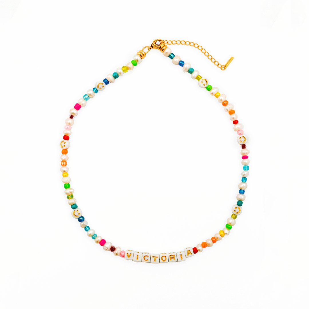 SAMPLE - PEARL VIBZ CUSTOM NECKLACE - SAMPLE - Malandra Jewelry - TC453