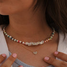 SAMPLE - PEARL VIBZ CUSTOM NECKLACE - SAMPLE - Malandra Jewelry - TC453