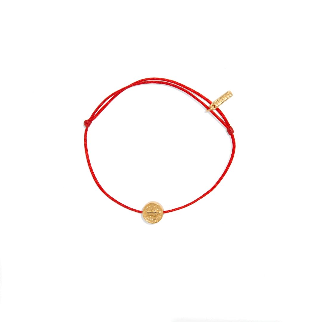 SAN BENITO RED BRACELET - BRAZALETES - Malandra Jewelry - TP1101