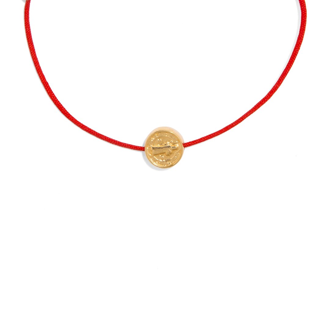 SAN BENITO RED BRACELET - BRAZALETES - Malandra Jewelry - TP1101