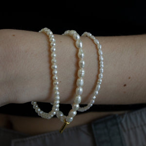 SEA MEDIUM PEARL BRACELET - BRAZALETES - Malandra Jewelry - TP1353