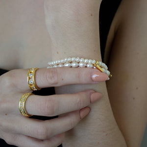 SEA PEARL BRACELET - BRAZALETES - Malandra Jewelry - TP1352
