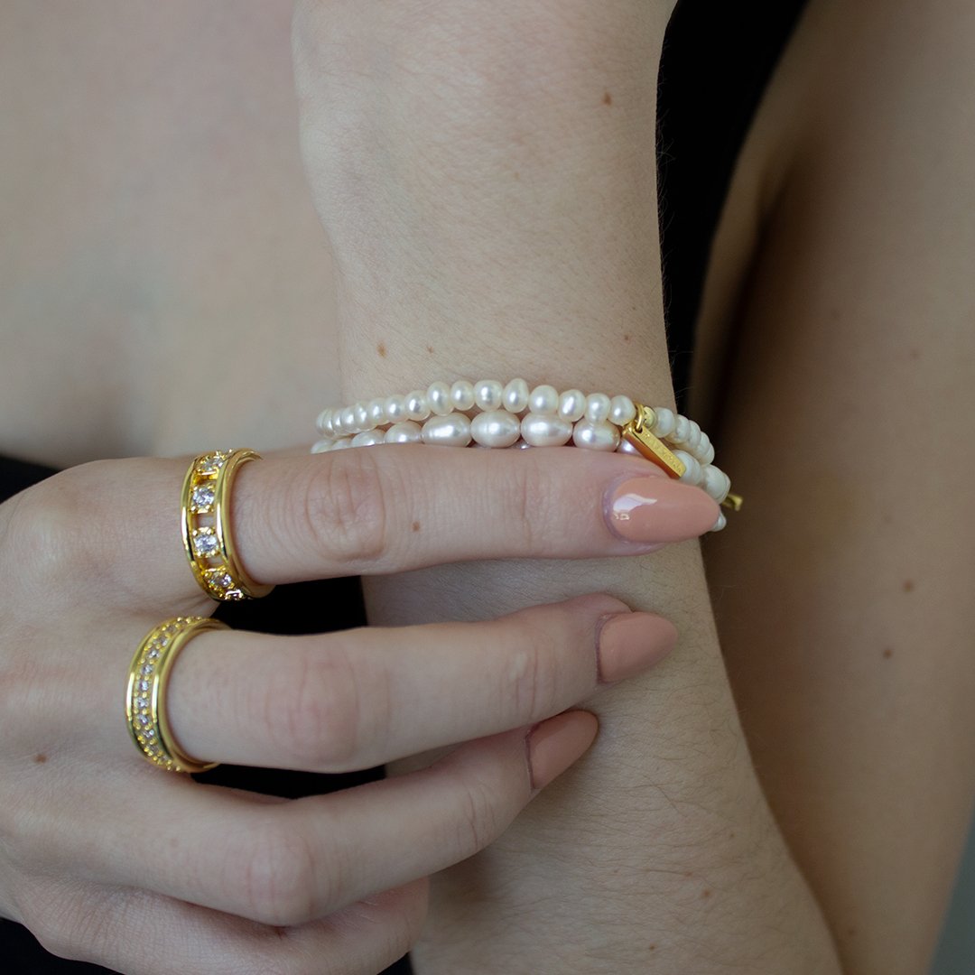 SEA SMALL PEARL BRACELET - BRAZALETES - Malandra Jewelry - TP1354