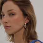 SEASHELL SERENADE EARRINGS - ARETES - Malandra Jewelry - TA1547