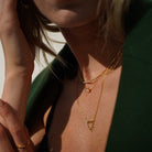 SERENA CLEAR TENNIS NECKLACE - COLLARES - Malandra Jewelry - EC6116