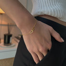 SERENA LINKS BRACELET - PULSERAS - Malandra Jewelry - ERP41-60601751343C