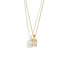 SERENA SQUARED NECKLACE - COLLARES - Malandra Jewelry - ERC37-