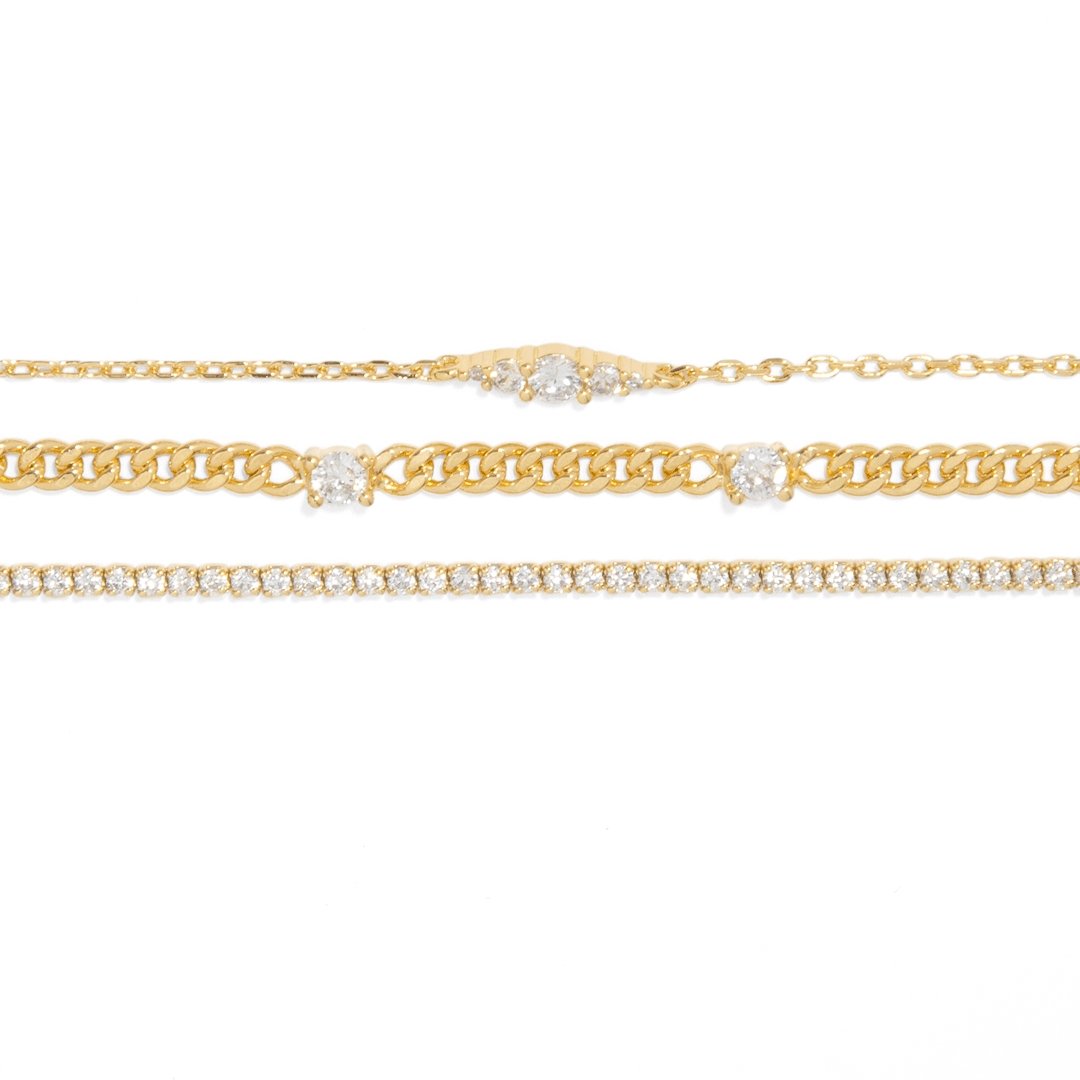 SERENA TENNIS SPARK BRACELET - BRAZALETES - Malandra Jewelry - EP5924