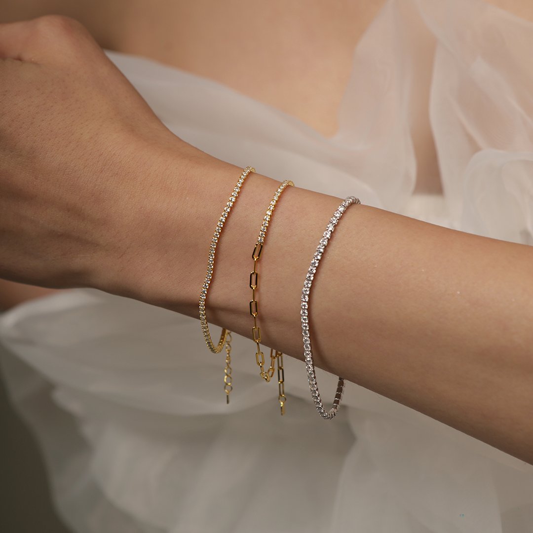 SERENA TENNIS SPARK BRACELET - PULSERAS - Malandra Jewelry - EP5924