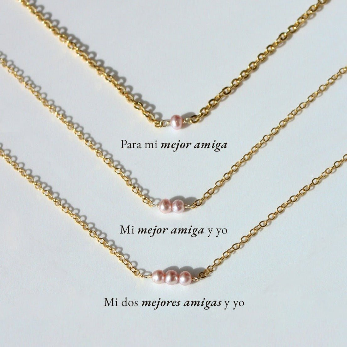 SIEMPRE JUNTAS NECKLACE - COLLARES - Malandra Jewelry - TC947
