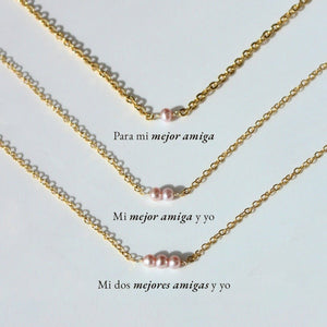 SIEMPRE JUNTAS NECKLACE - COLLARES - Malandra Jewelry - TC947