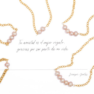 SIEMPRE JUNTAS NECKLACE - COLLARES - Malandra Jewelry - TC947