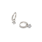 SILVER MILANO HUGGIES - ARETES - Malandra Jewelry - EA6572.P - G60204411300A-1