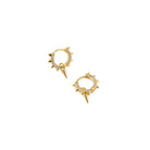 SPARK SPIKE HUGGIES - ARETES - Malandra Jewelry - AA975