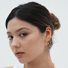 SPARKLING STARS HUGGIES SET - ARETES - Malandra Jewelry - AA1260