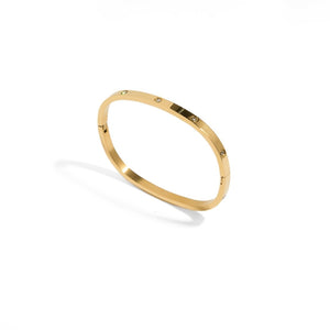 SQUARED GOLDEN BRACELET - BRAZALETES - Malandra Jewelry - EP6078