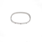SQUARED SILVER BRACELET - BRAZALETES - Malandra Jewelry - EP6078.P