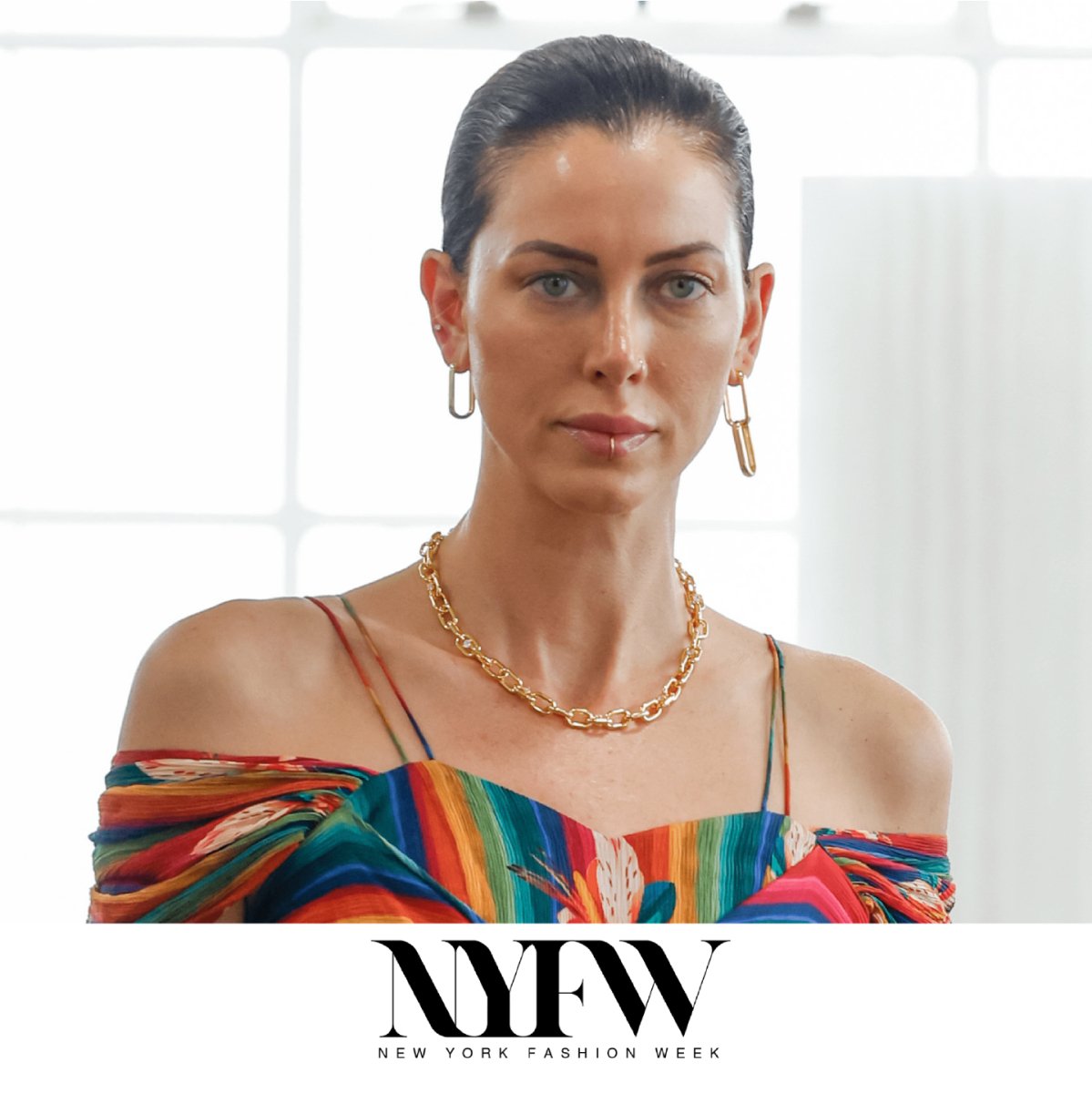 THE LINK CHUNKY NECKLACE - COLLARES - Malandra Jewelry - ICC441