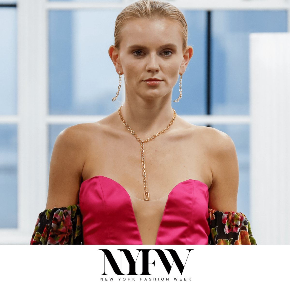 THE LINK LARGE NECKLACE - COLLARES - Malandra Jewelry - ICC413