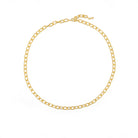 THE LINK LARGE NECKLACE - COLLARES - Malandra Jewelry - ICC413