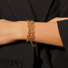 THE LINK LARGE NECKLACE - COLLARES - Malandra Jewelry - ICC413